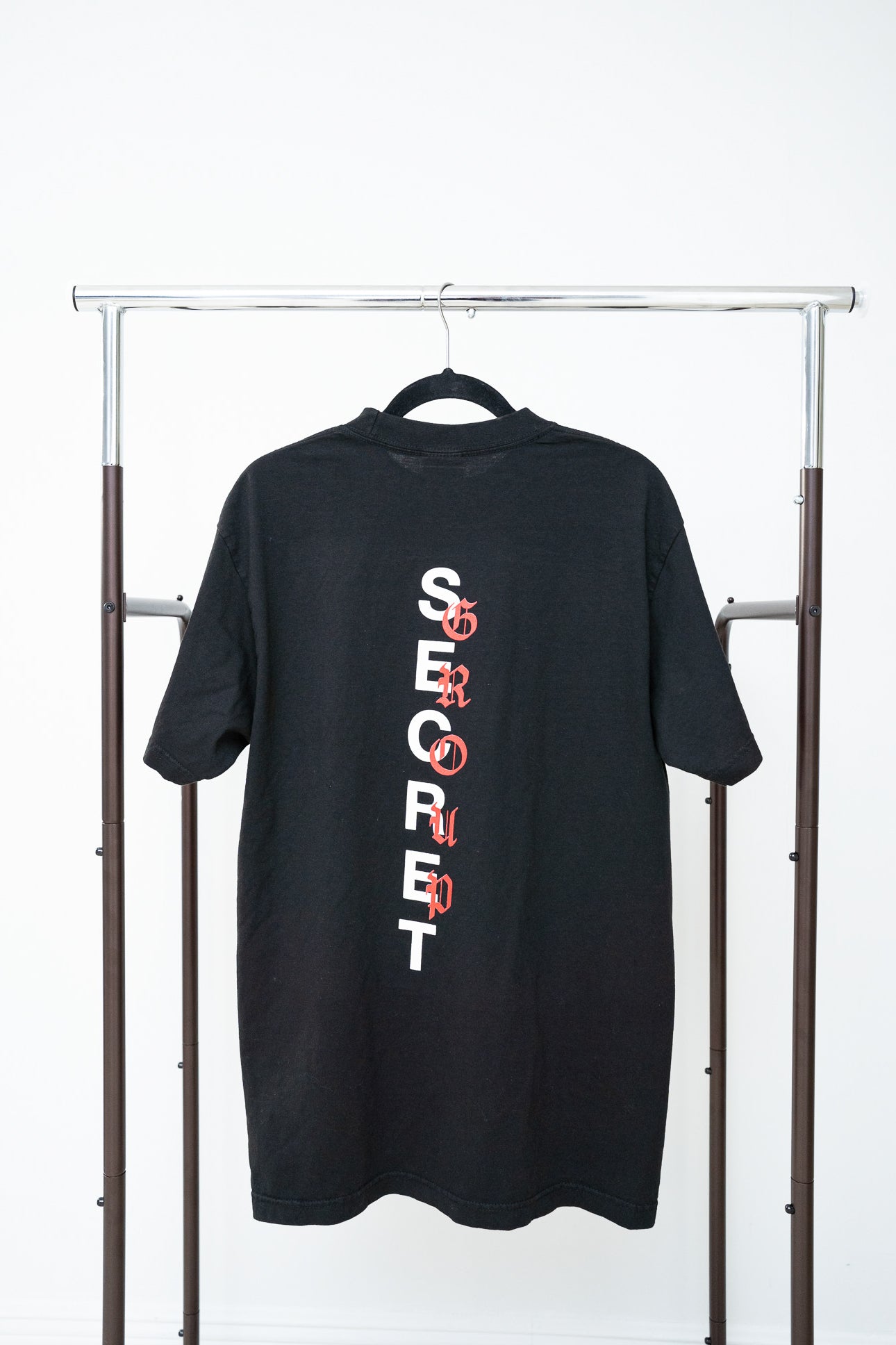 SG Embroidered Oversized Tee - black